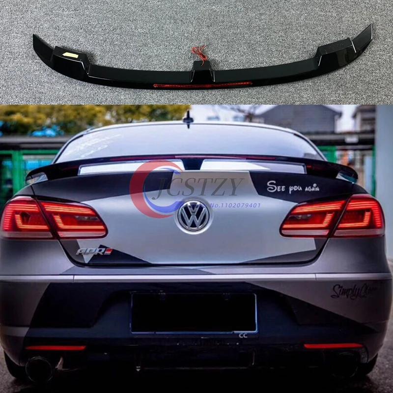 

R Style ABS rear roof spoiler lip wings for Volkswagen VW Passat CC Sandard 2009-2016