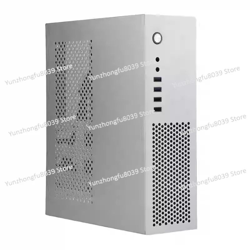 New A10 Mini Horizontal, Vertical MATX24 * 24 Main Board Small 1U Power Supply 7.3LHTPC Computer Case