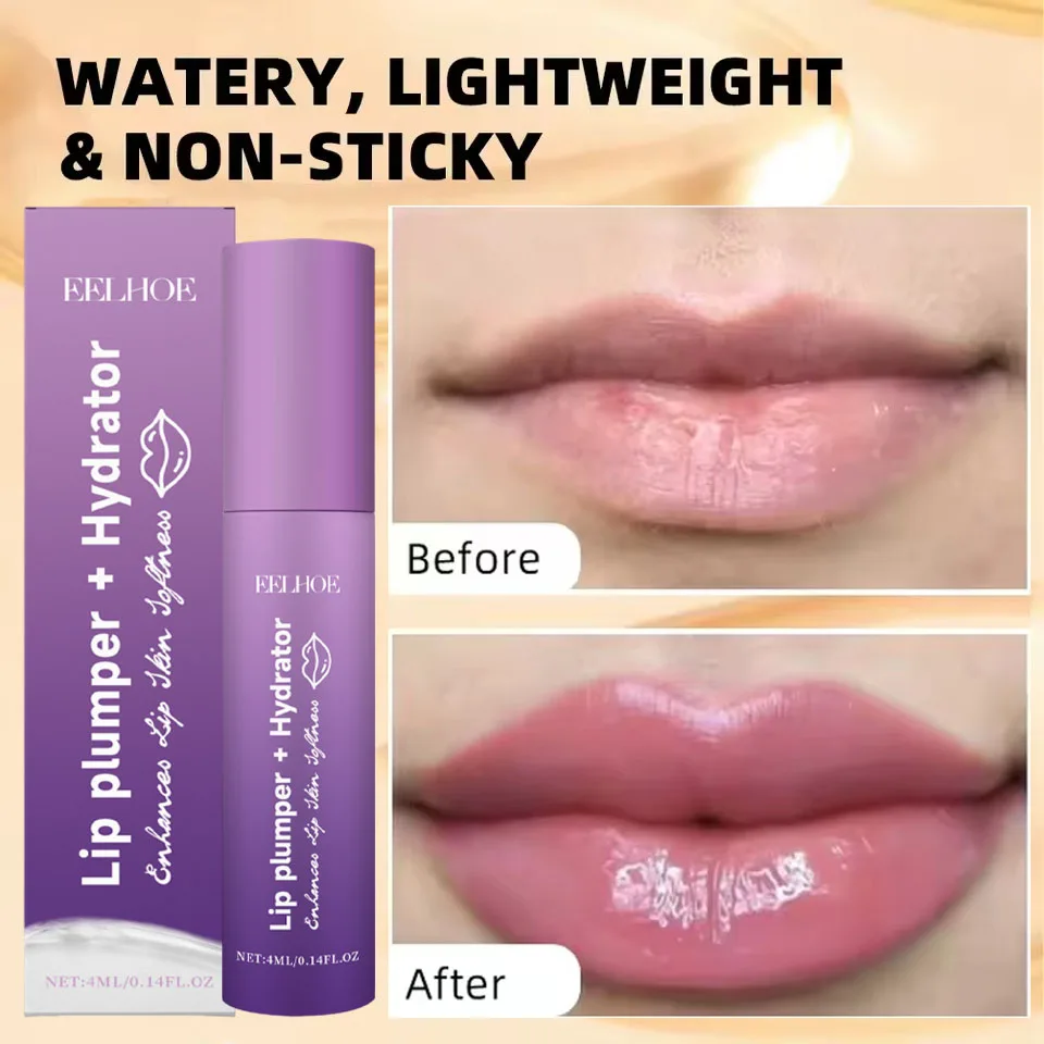 

New Lip Plump Serum Instant Increase Elasticity Lips Plumping Gloss Oil Long Last Moisturizing Reduce Fine Lines Sexy Lip Makeup