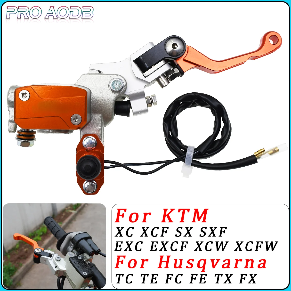 

Motorcycle Brake Hydraulic Clutch Master Cylinder For Husqvarna 125-501 TE FE TC FC TX FX Gas Gas 250 300 EC EX MC 2003-2024