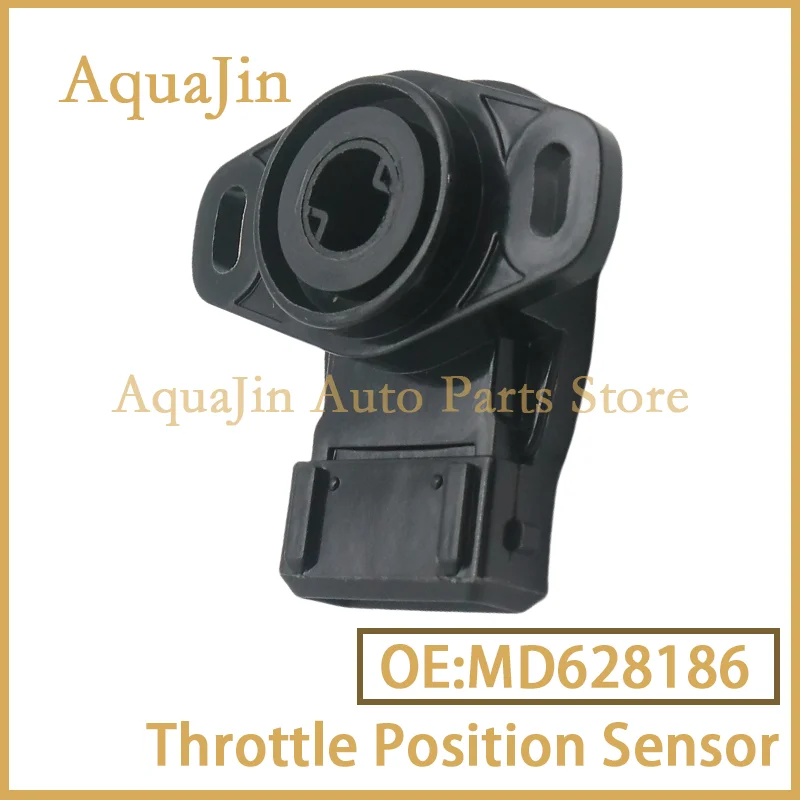Md628186 sensor de posição do acelerador tps 3 pinos para mitsubishi pajero 1998 ~ 2005 galant 1996 ~ 2006 carisma lancer 2000 ~ 2013 md628227