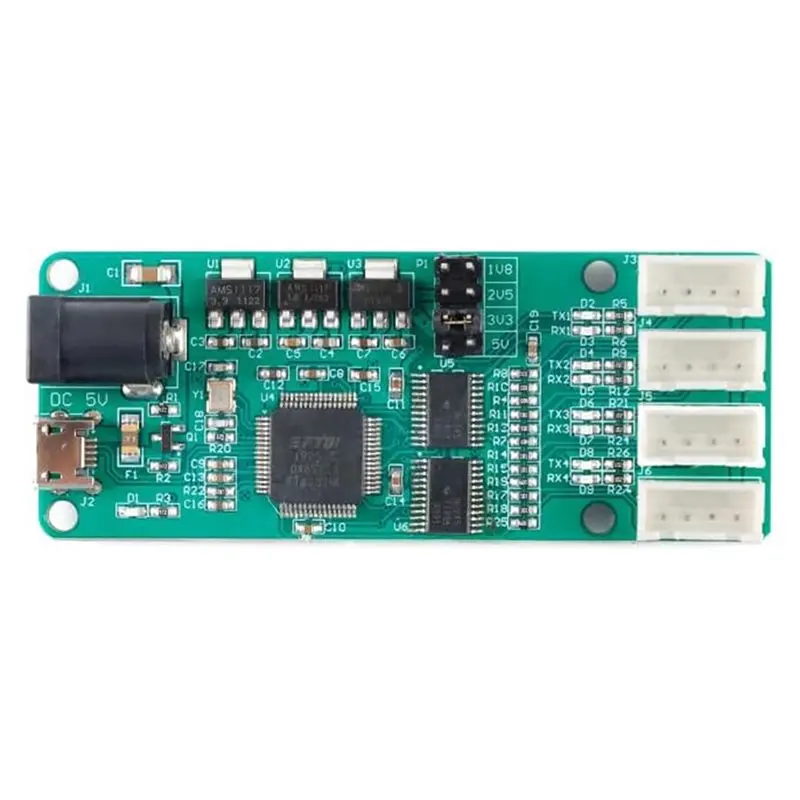 【Price Drop !!】USB To 4-Way TTL Module Serial Port Module Module