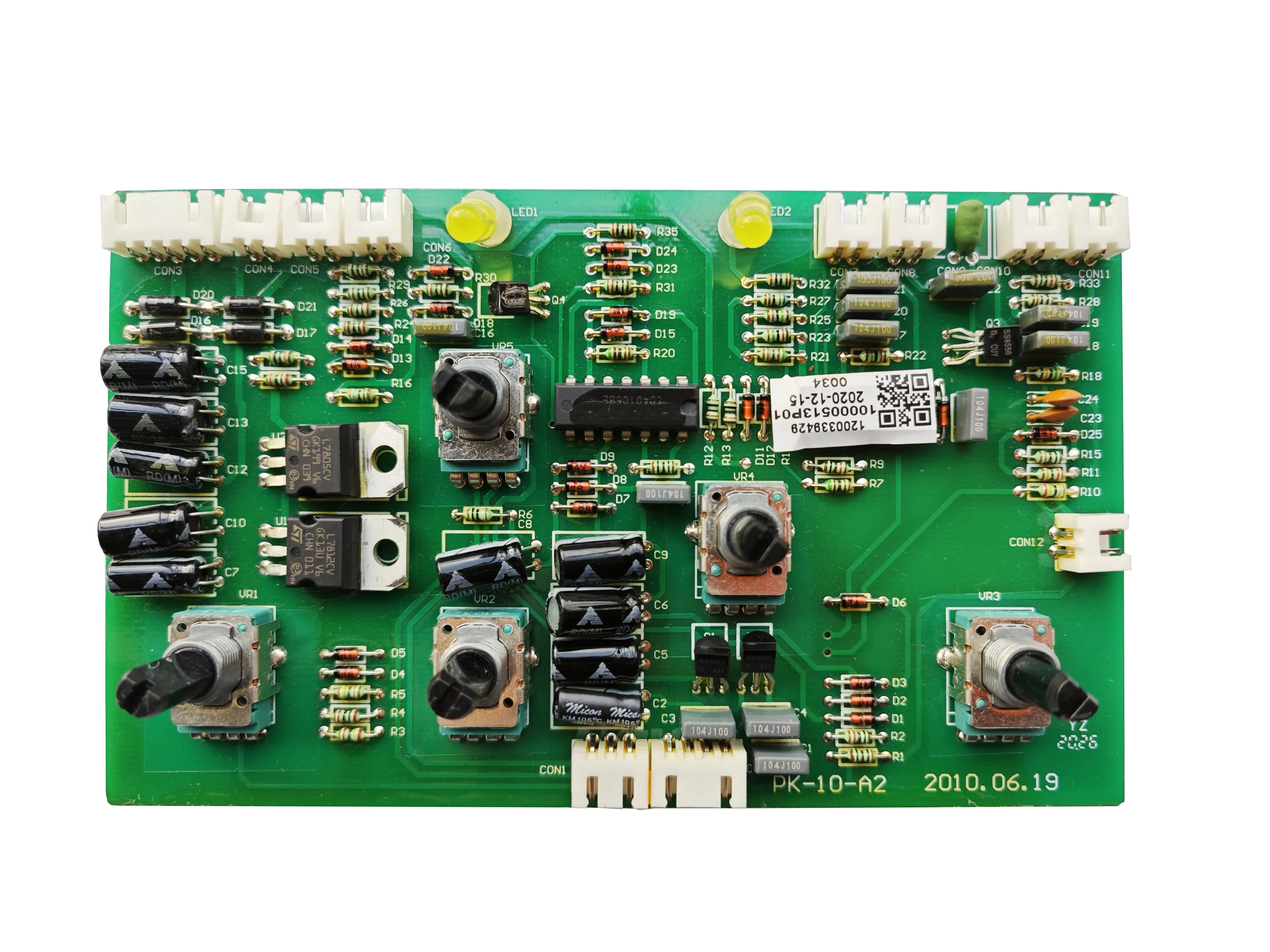 WSE-200/WSE-250 AC/DC Welder Control Board/Panel (Board No. PK-10-A210000513)
