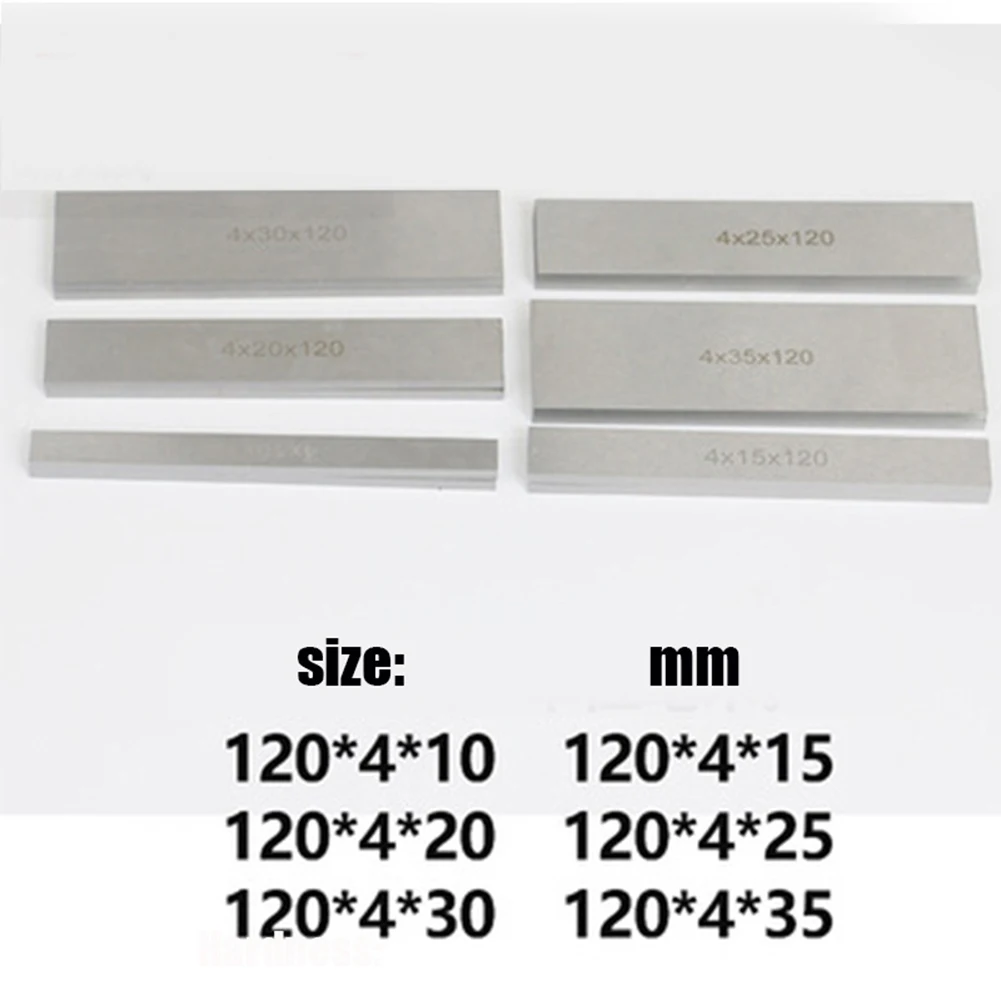 Alloy Steel Parallel Block Set of 12 Pieces for Vises and CNC Milling Machines 120mm x 1035mm with Storage Box