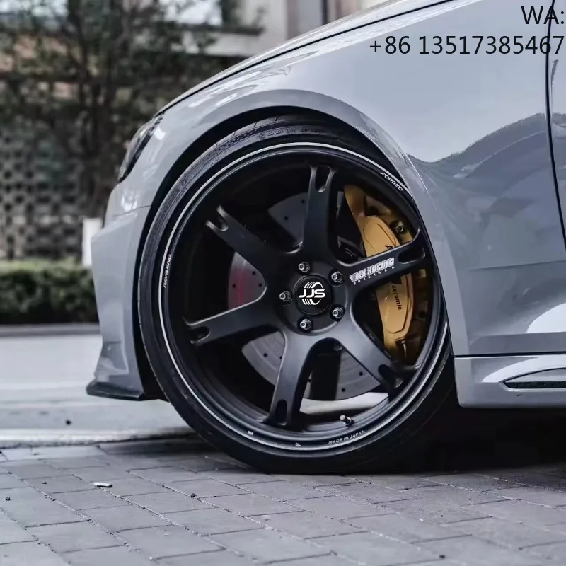 CUSTOM Forged Black Five Spoke Wheels 5x114.3 5x120 5x112 Wheels 18 19 20 21 22 24 26 17 Inch Rims for bmw E36 E90 E60 benz