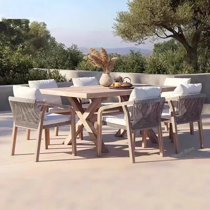 

Nordic Homestay Outdoor Sofas Balcony Living Room Decoration Leisure Garden Sofas Hotel Lawn Furniture Gartenstuhl Lshysf