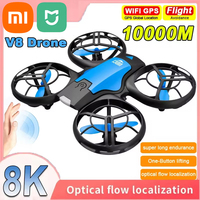 Xiaomi Mijia V8 Mini Drone 4K 1080P HD Camera Drones WiFi Fpv Air Pressure Height Maintain  Foldable Quadcopter RC Dron Toy Gift