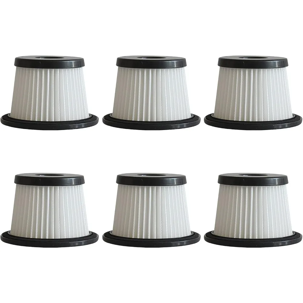 

Набор из 6 моющихся многоразовых сменных фильтров HEPA для беспроводного пылесоса K24