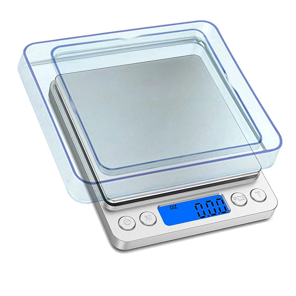 3000g Digital Kitchen Food Scale 0.1g Accuracy Small Gram Weight Scale For Cooking Baking and Jewelry with LCD Display