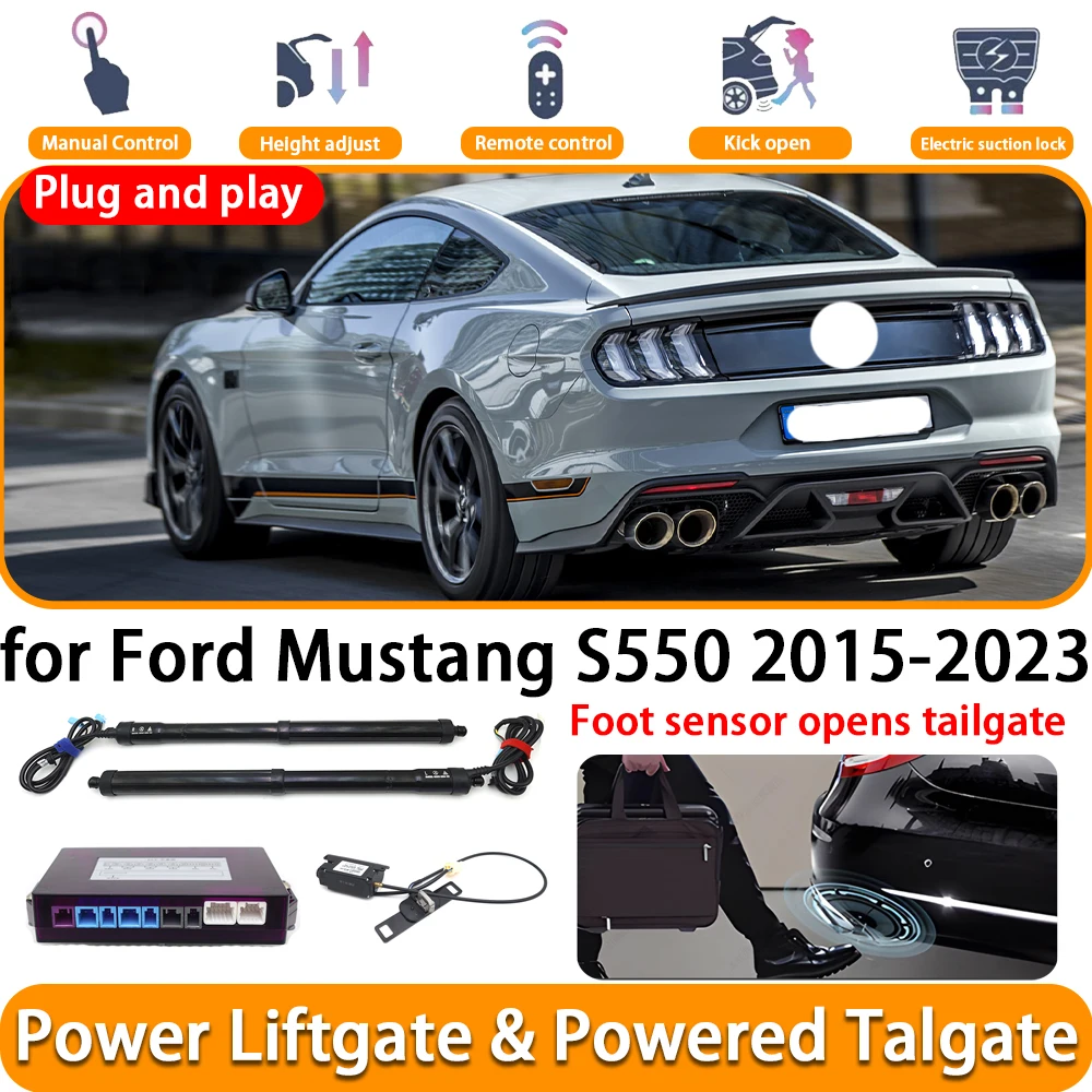 Für Ford Mustang S550 2015-2023 OEM Elektrische Automatische Angetriebene Heckklappe Power Heckklappe System Plug und Play Kofferraum Lift Kit