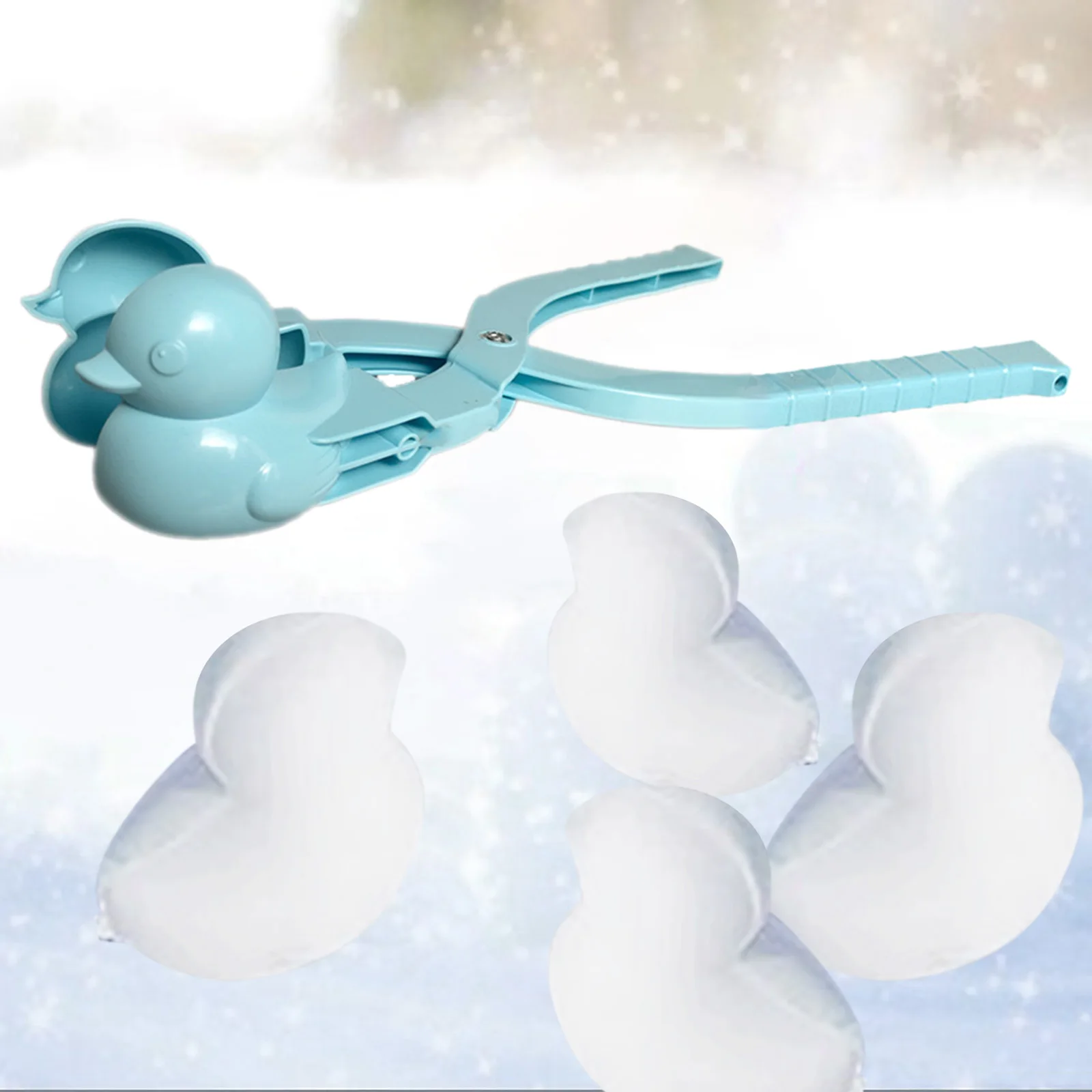 Cute Bear Shape Snowball Clip Snow Clay Ball Maker Creative Snowballs Mold Snow Shovel for Kids Outdoor Sports Toys