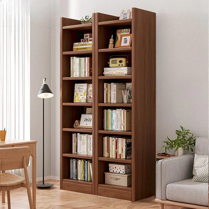 Living Room Furniture Iron Storage Folding Large Frame Magazine Rack Wooden Bookcase Angle Shelf Librero Display Stand Books