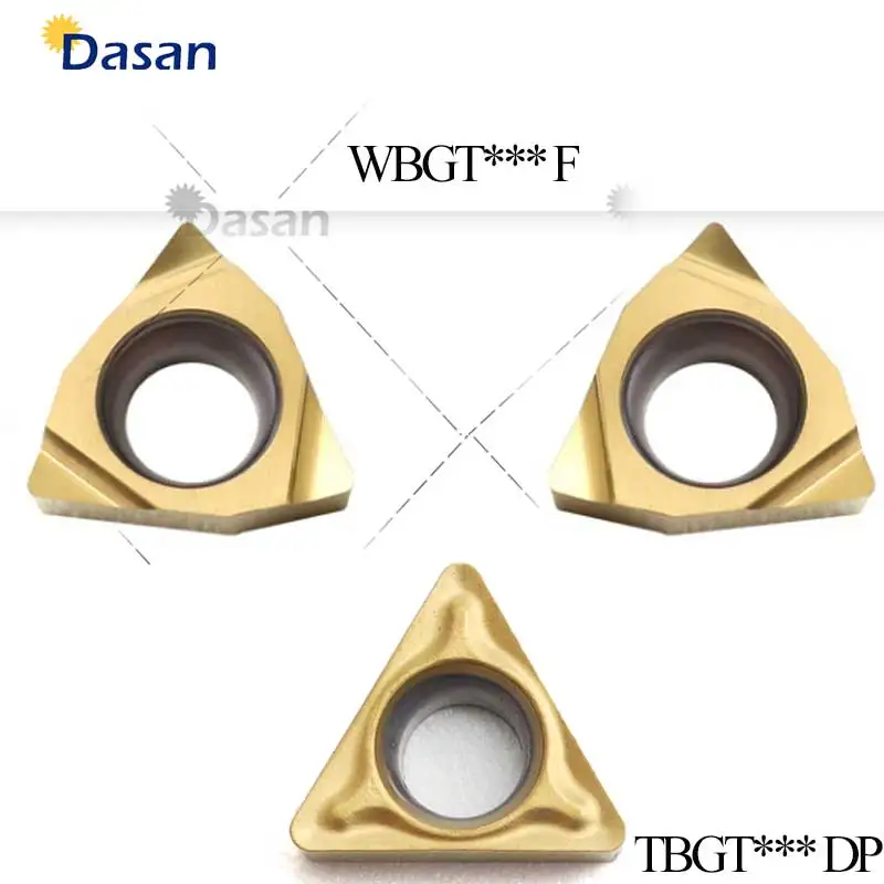 إدراج السيراميك للصلب ، 10 قطعة ، TBGT060102 ، TBGT060104 ، WBGT060102L ، WBGT ، WBGT060104