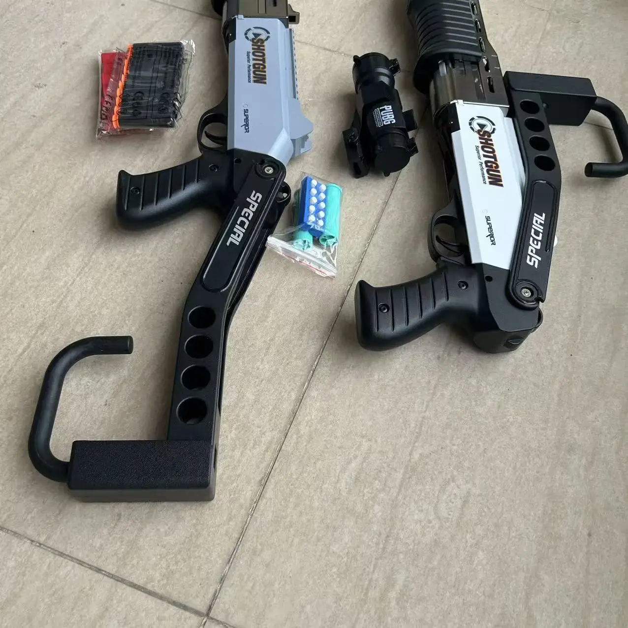 수동 로딩 단발총 원키 변형 발사 셸 SPAS--12 소프트 셸 런처 스프레이 샷건 장난감 소총