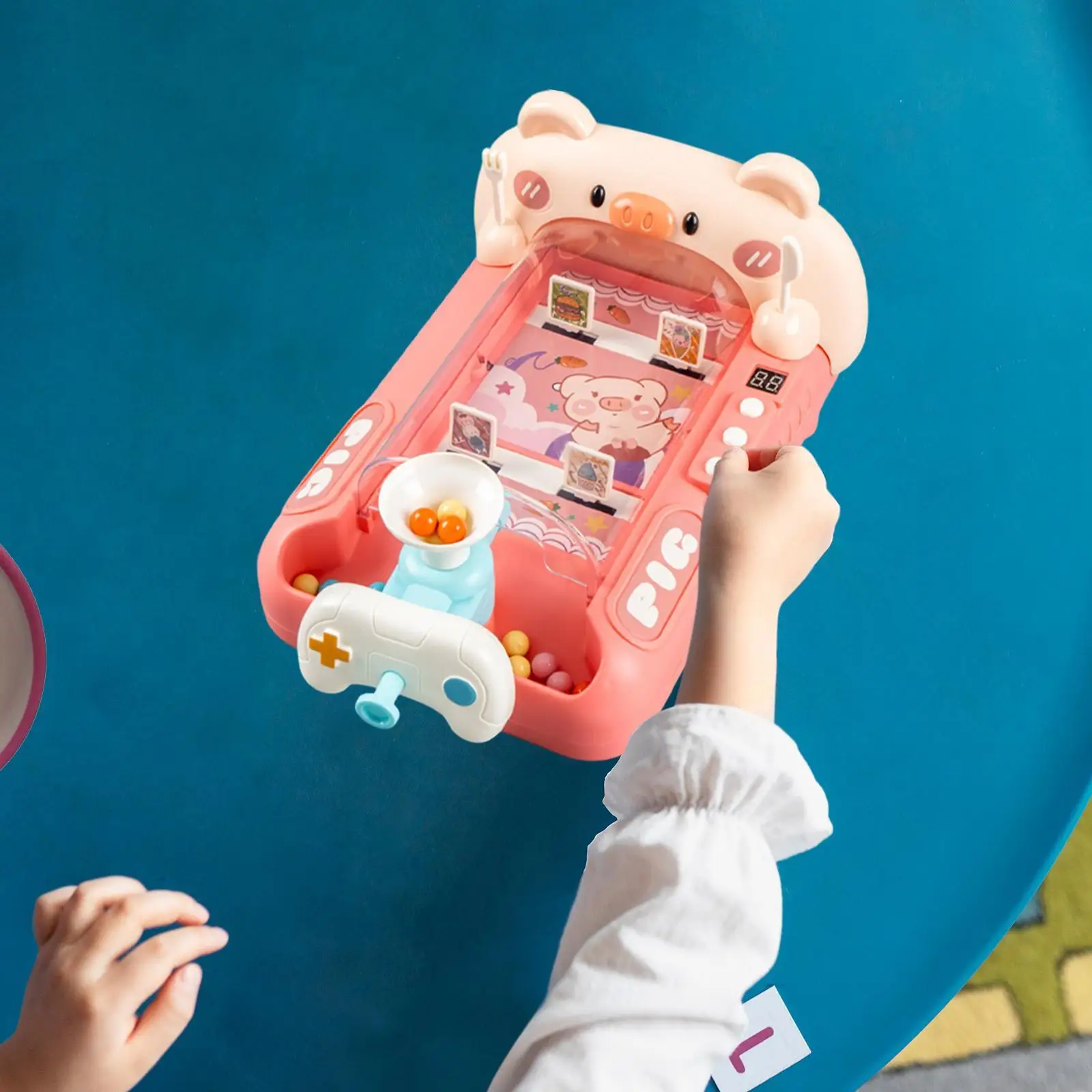 Children Pinball Game Practical Parent Child Interaction Table Games Pinball Game for Kids Preschool Ages 3 4 5 6 Boys Girls