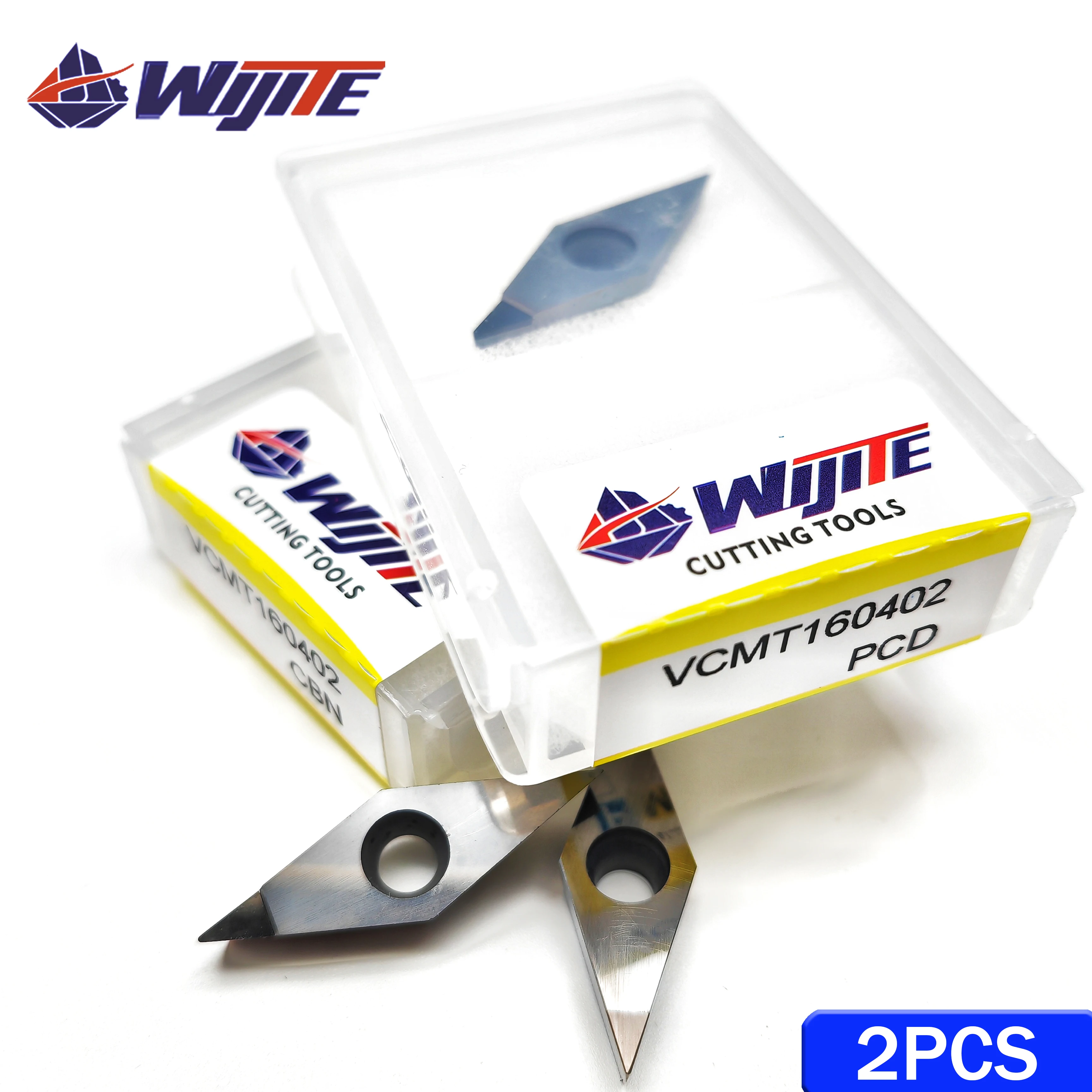 CBN tool VCMT VCGT VCGW 1103 1604 VBMT VBGT VBGW 1604 for hard steel,PCD tool Process aluminum, copper and carbon fibers - Image 3
