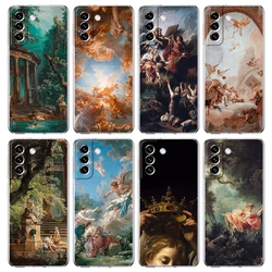 Classical Aesthetic Art Case for Samsung Galaxy S24 S23 S22 S20 S21 FE Ultra S24 S23 S10 S10E S9 S8 Plus 5G Transparent Shell