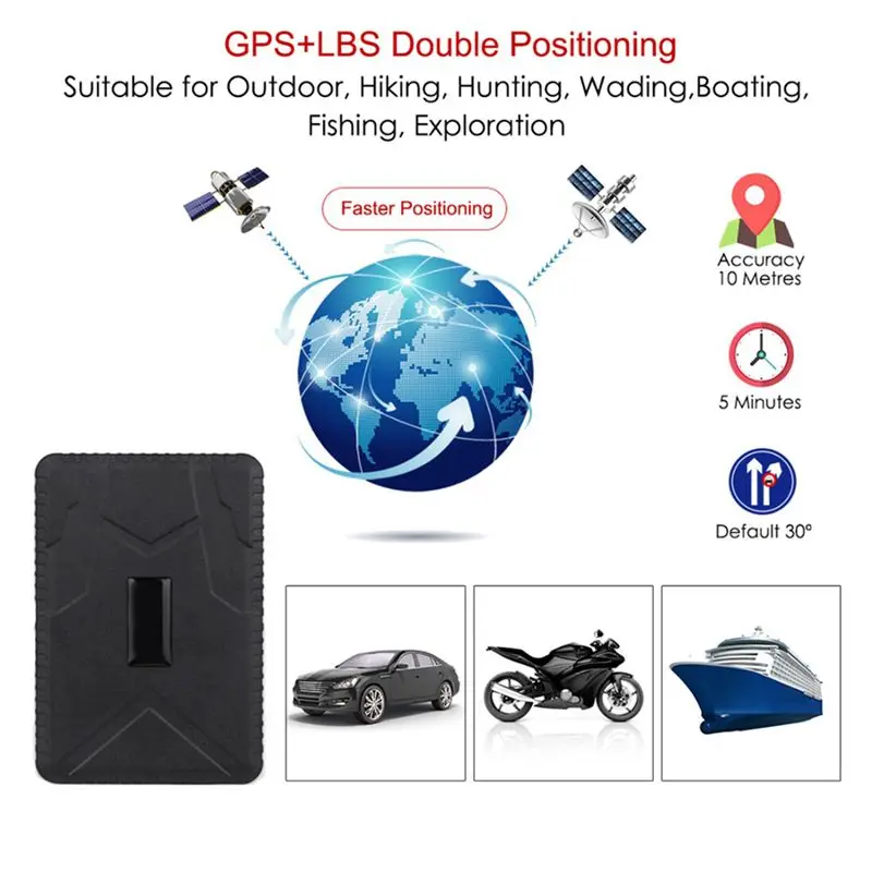 【PROMOTION】 2X Auto GPS Tracker TK915 GPS Locator 10000Mah Wasserdicht IP65 GPS Auto Tracker Tamper Alert LEBENSLANGE KOSTENLOSE APP