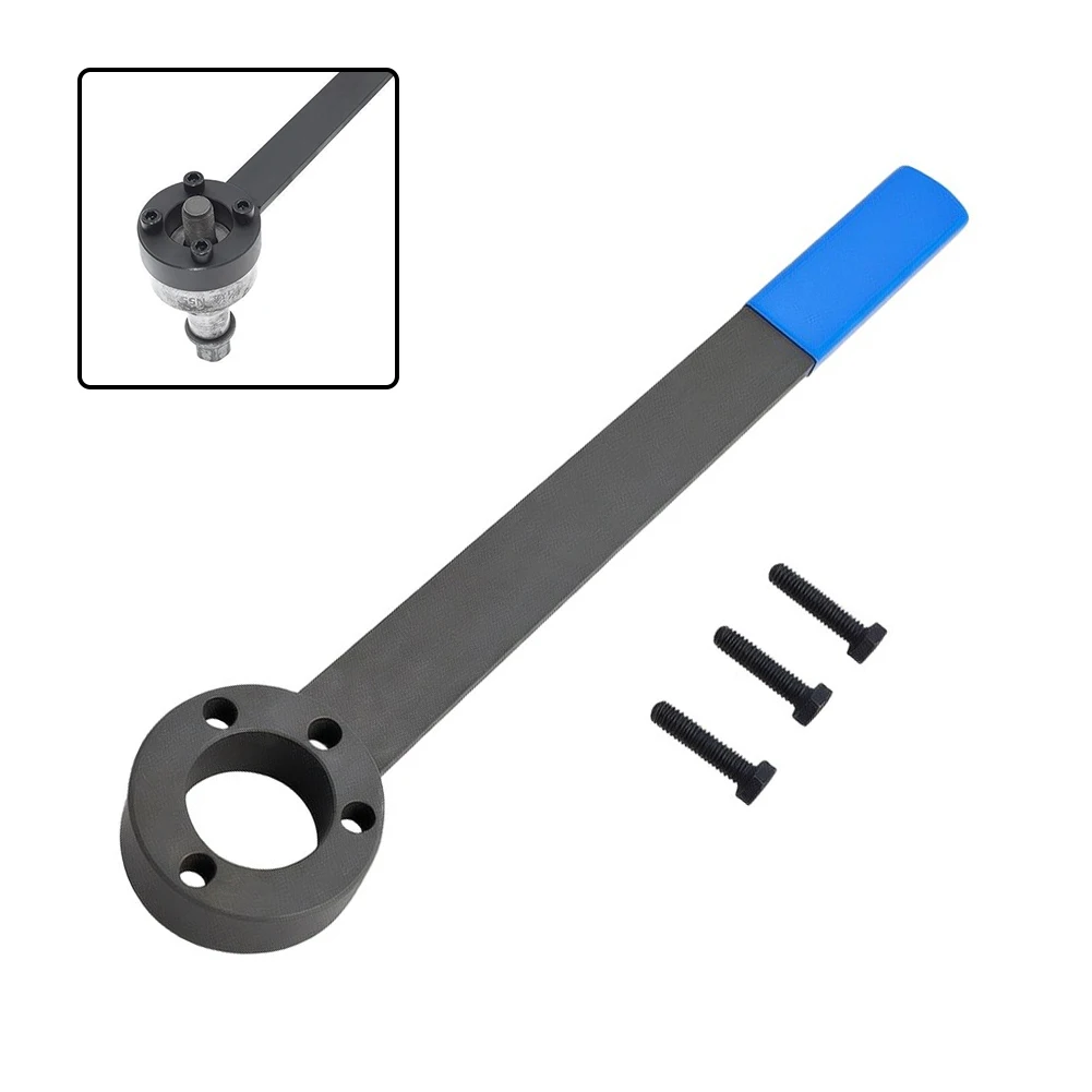 Engine Crankshaft Holding Tool Crankshaft Pulley Holding Wrench Holder For BMW For N12 Engine Timing Belt Remove Install Tool