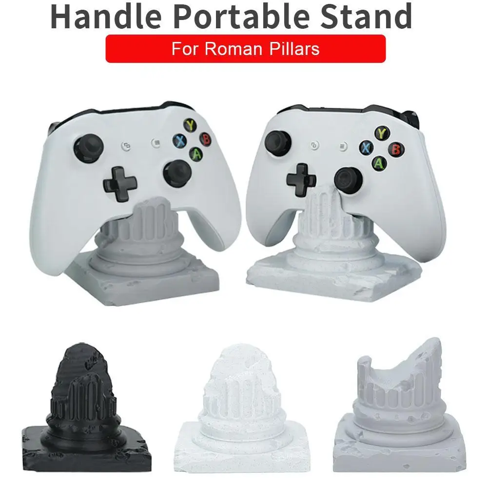 Creative Universal Game Controller Stand For Roman Pillars 3d Printing Controller Base Desktop Storage Computer Accessory