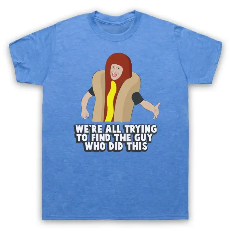 I THINK YOU SHOULD LEAVE HOTDOG FIND GUY WHO DID THIS MENS WOMENS T SHIRT