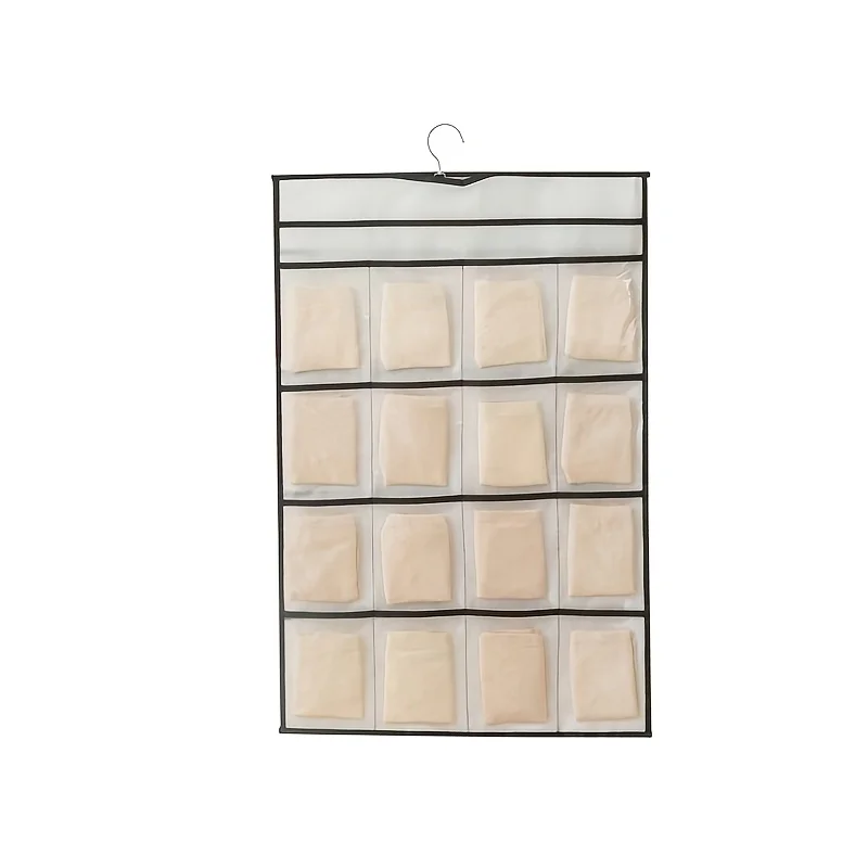 Simple Solid Underwear Storage Bag Student Dormitory Socks Underwear Hanging Bag Bedroom Wardrobe Underwear Storage Hanging Bag