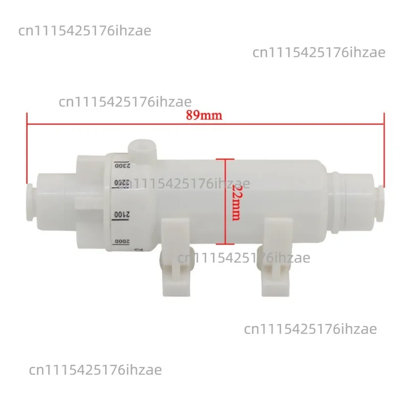 FR-A2-Q2 900-2300CC  Adjustable Waste Water Flow Regulater Restrictor for RO water purifier with 1/4 PE Hose Water Filter Parts