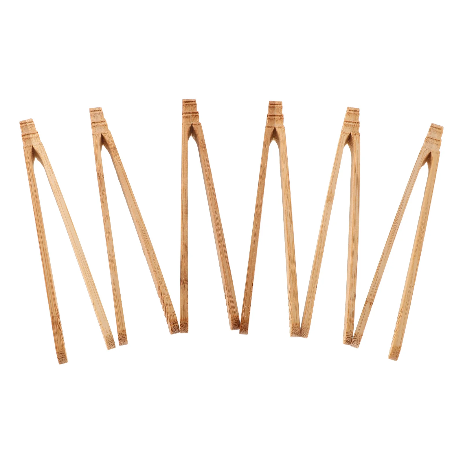 6Pcs Montessori Wooden Tweezers Fine Motor Skill Tongs for Crafting Bead Picking Sensory Education Tools