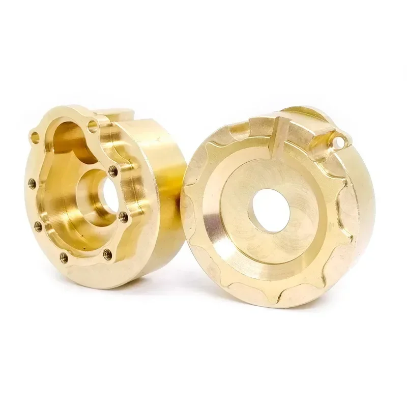 

TRX-4 Brass Counterweight Balance Weight tire Portal Drive Housing for 1/10 RC Crawler Trxs TRX4 Axle Upgrade Parts