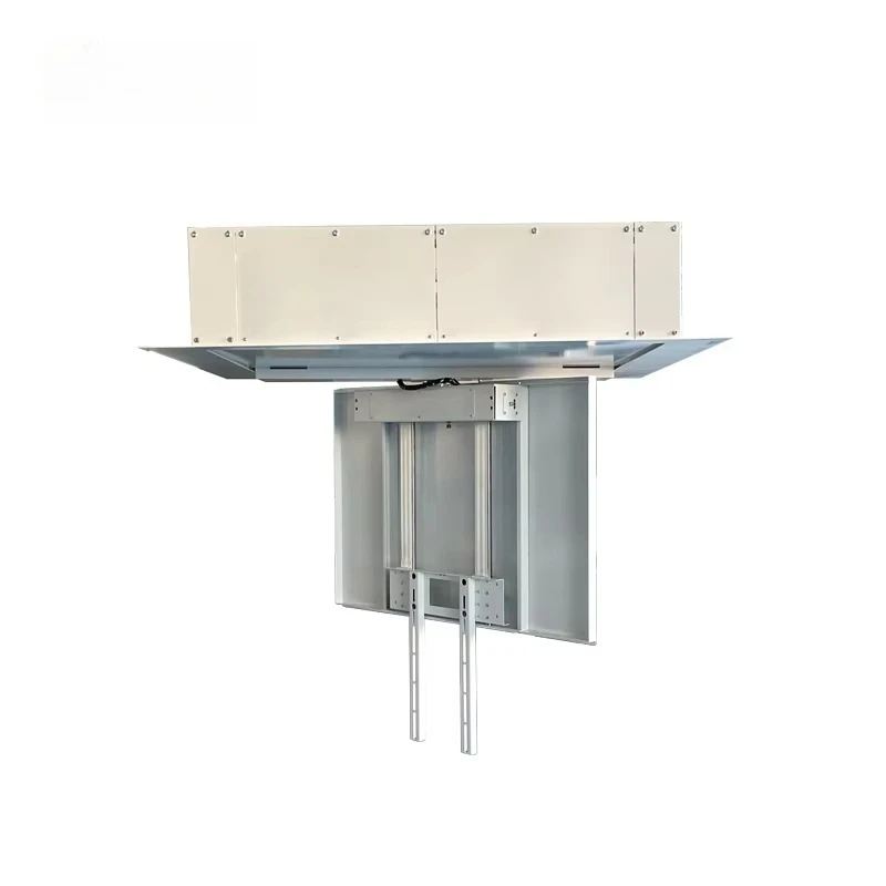 65Inch Premium Plasma Hidden Motorized Ceiling TV Lift Stand Remote Control Electrically Adjustable Steel LCD Bracket