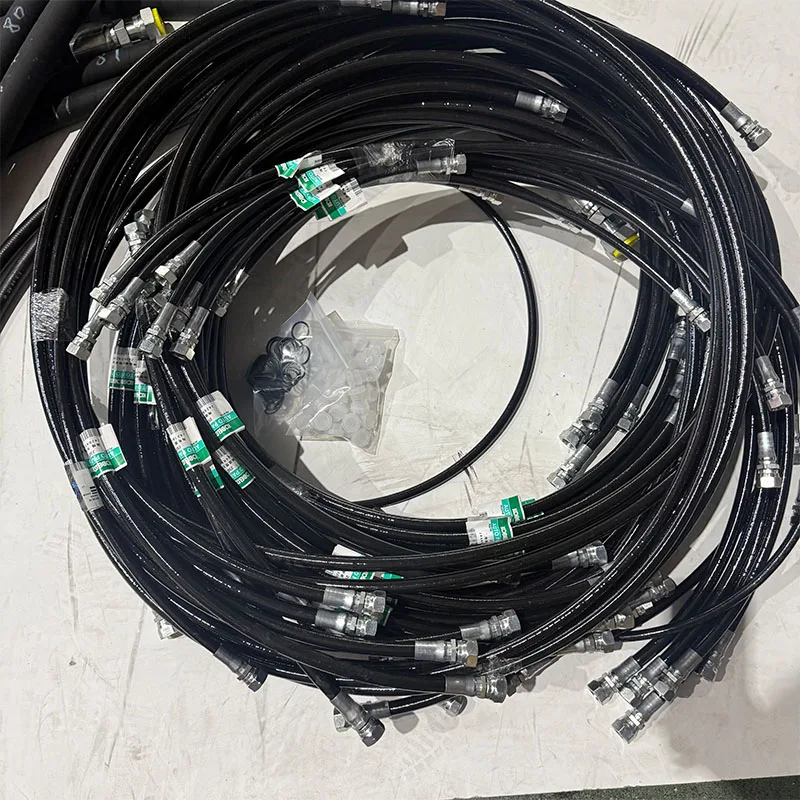 SAE Certified Hydraulic Hose Assembly for Kobelco SK250-6E Excavator | Full Set | High Temp Corrosion Resistant | Easy Install