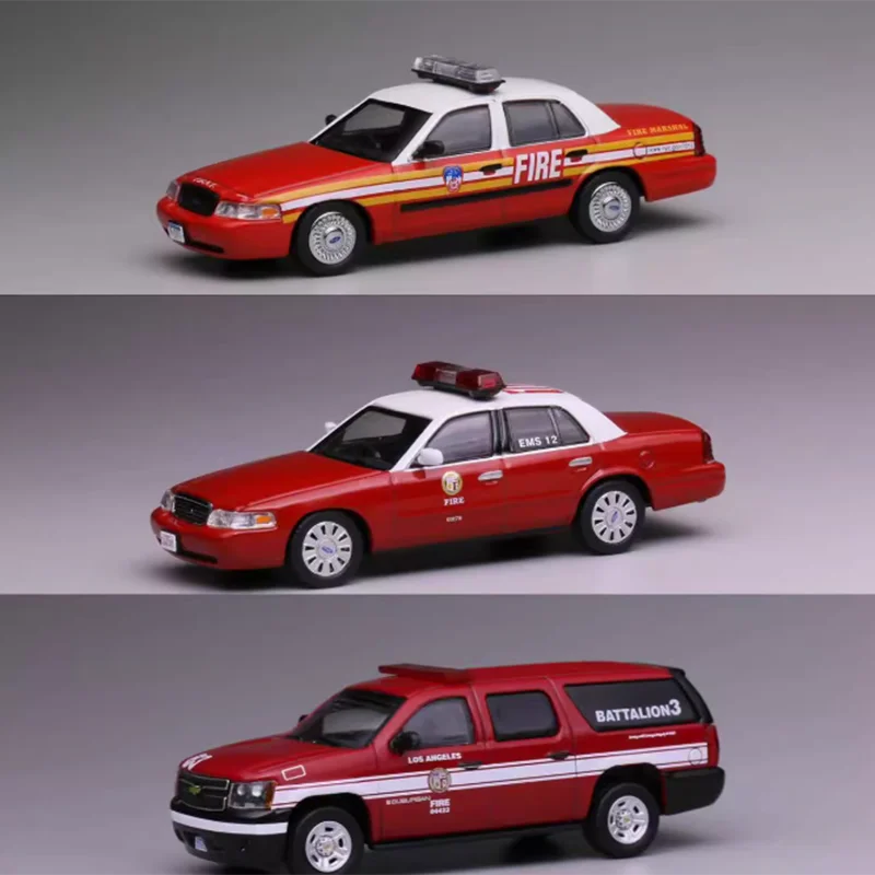 596 escala 1:64 motor de incêndio cv vermelho b3 simulação liga modelo de carro de brinquedo ornamento presente lembrança cena decoração