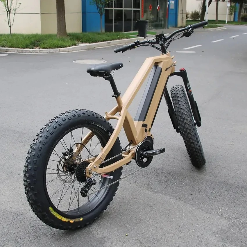 Bici elettrica Bafang M620 - 48V 30Ah (15Ah*2) Ebike da neve con pneumatici grassi, bicicletta elettrica con motore centrale con telaio in alluminio