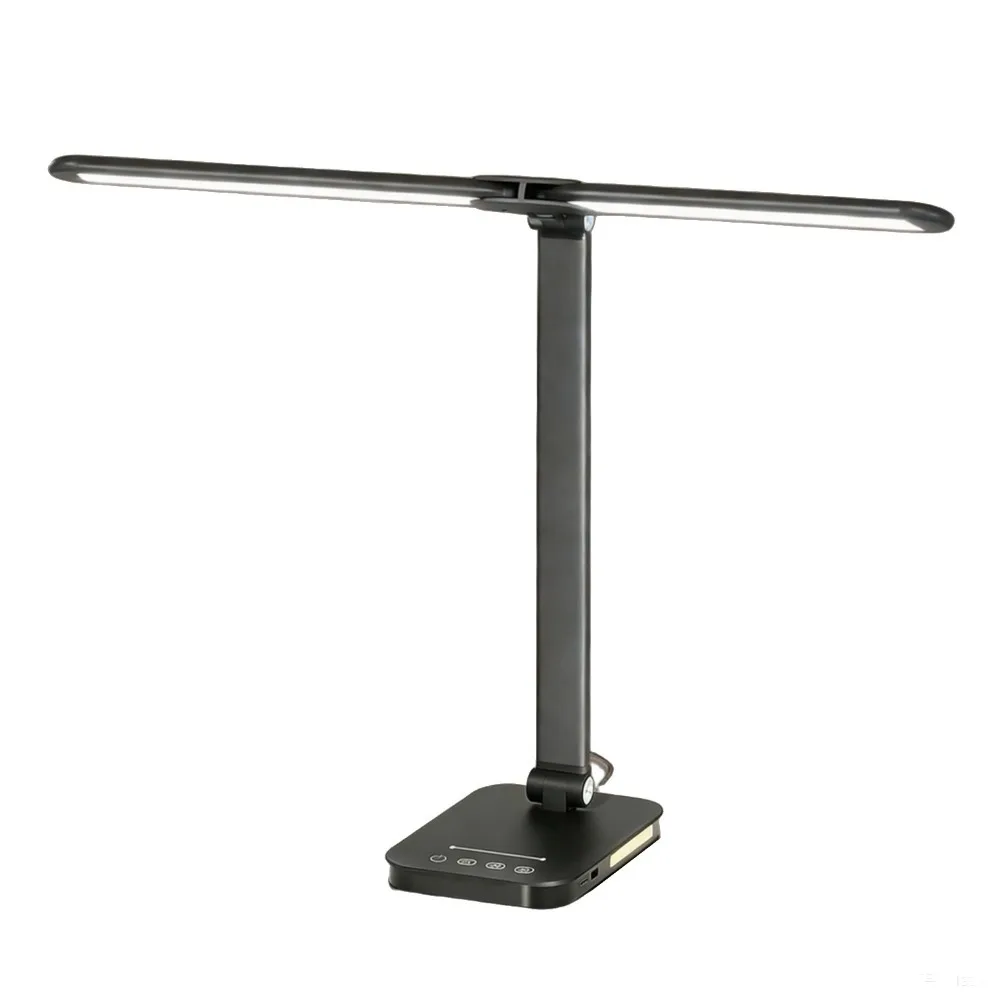 Foldable Multifunctional LED Desk Lamp Eye‑caring Reading Lamp for Desktop Office Working Home Study Illumination