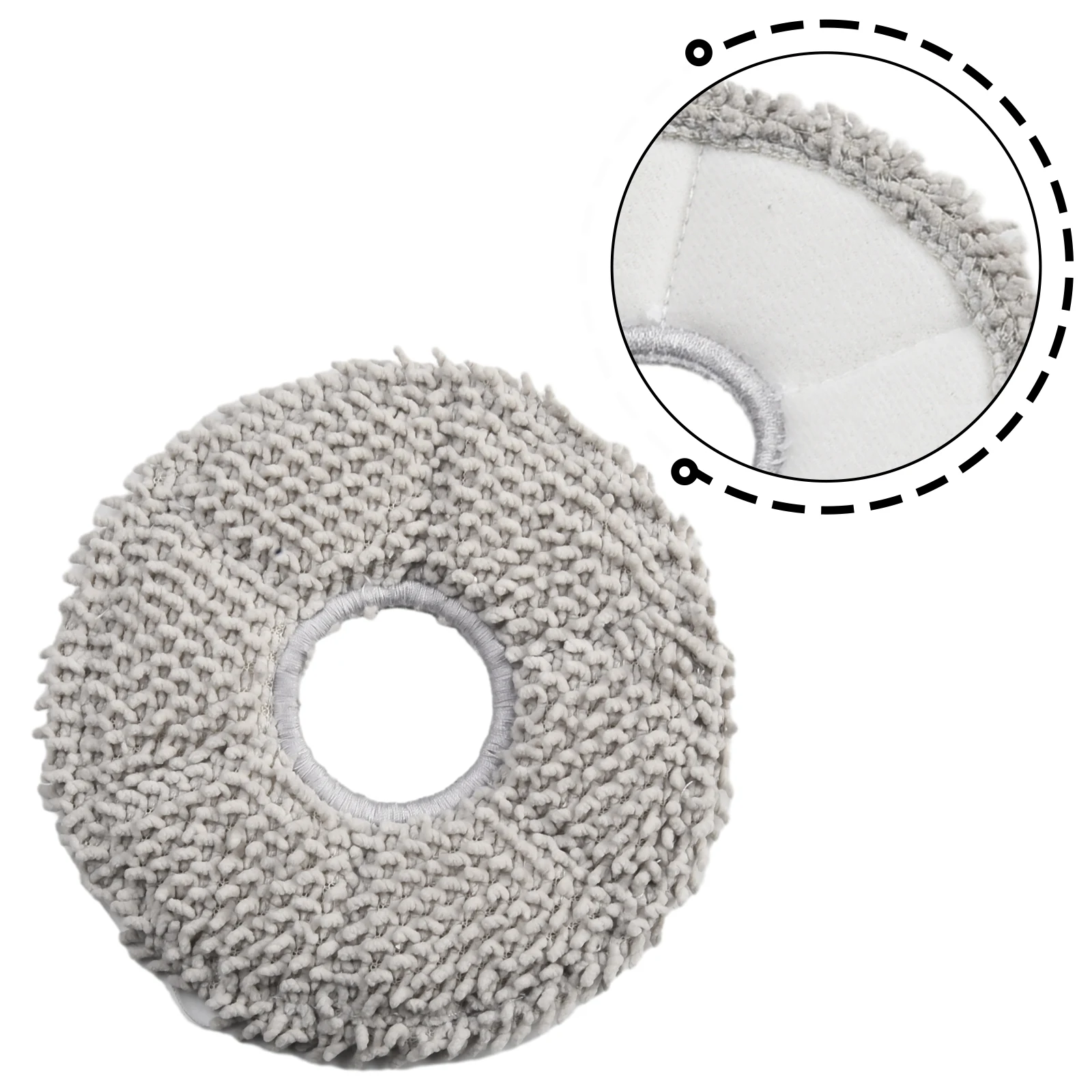 1 Set Reusable Dust Bag Strong Water Absorption Mopping Cloth For Cecotec For Conga 11090  Vacuum Cleaner Accessories