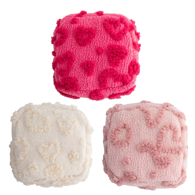 กระเป๋าใส่เหรียญน่ารัก ดีไซน์รูปหัวใจ - กระเป๋าเครื่องสำอางสำหรับเดินทางน่ารัก - กระเป๋าใส่เหรียญขนาดเล็กสำหรับวัยรุ่นและเด็กผู้หญิง