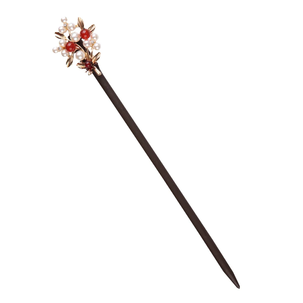 

Stylish Wood Hair Fork Elegant Retro Hair Stick Unique Hair Accessories For Festivals And Events