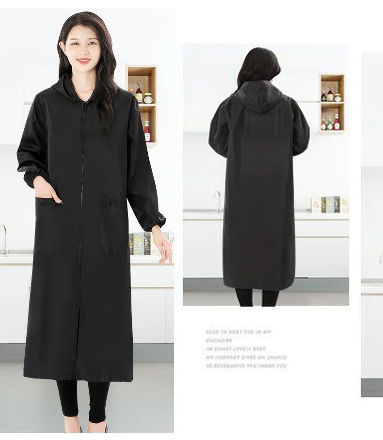 Work clothes Long coats Housekeeping Services Dust-proof work Clothes, Anti-fouling clothes, Cleaning unisex
