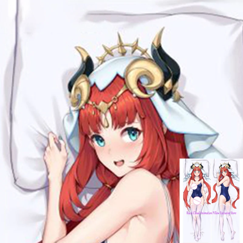 

Dakimakura Anime Nel Double-sided Print Life-size Body Game Pillow Cover Bedding Gifts