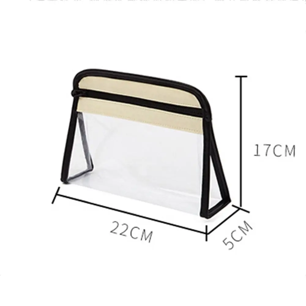 Fashion PVC Makeup Organizer Female Toiletry Bag Wash Pouch Makeup Case Transparent Cosmetic Bag Bath Storage Storage Bag