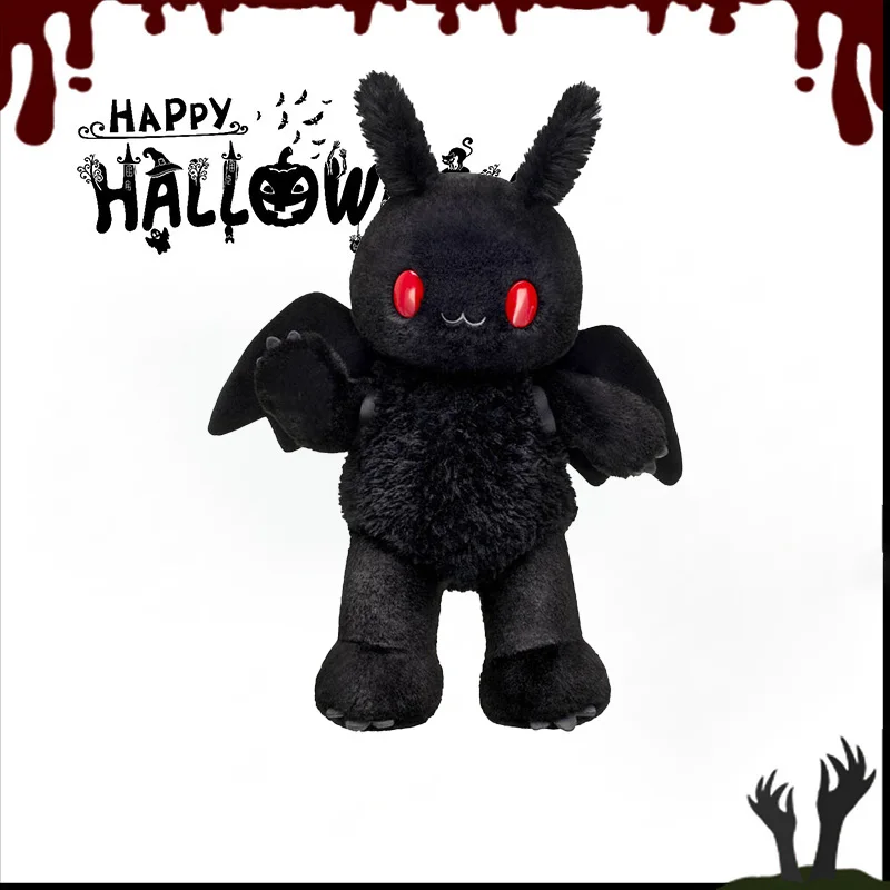 Neue 36cm Mothman Plüsch Anime Plüsch Spielzeug Plüsch Spielzeug Kuscheltiere Weiche Plüsch Kinder Geschenke Puppe Geburtstag – Detail 7