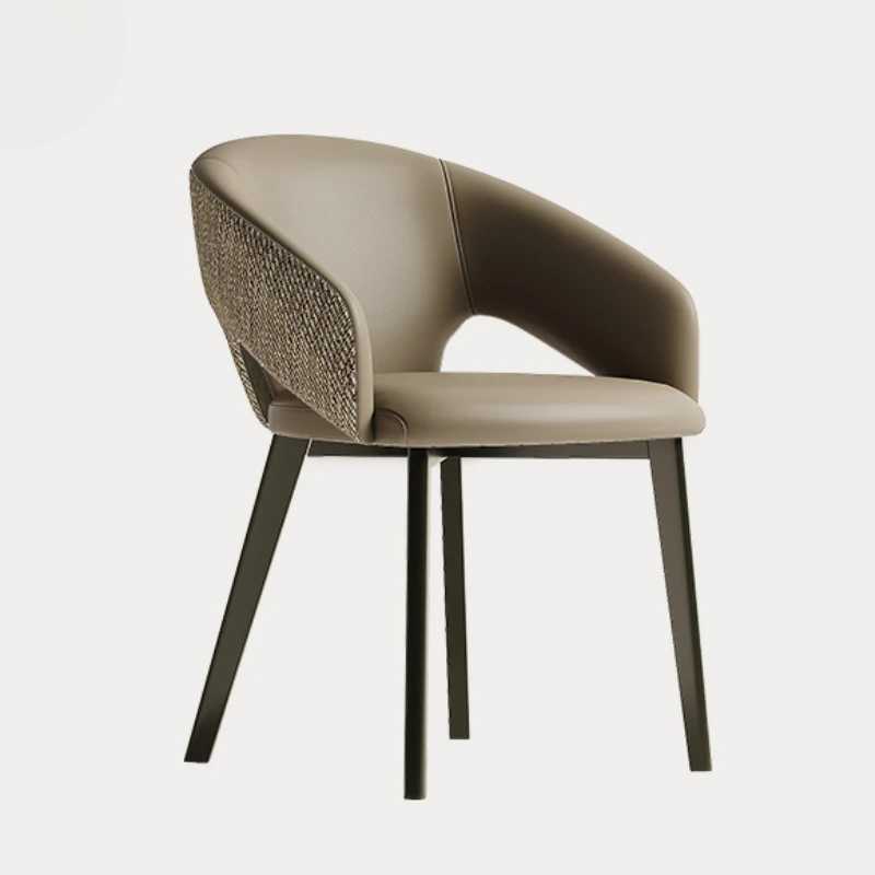 

Y High end home restaurant dining chairs, simple and modern, light luxury dining tables, chairs, backrests, chairs