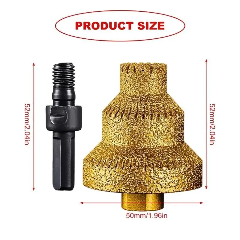 Diamonds Drill bit 20-35-50mm Bit Bit Bit Fast Smooth Khoan khô D2RD