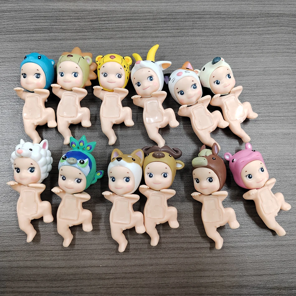 1-12 pièces nouvelle série de bonbons ange S avec boîte figurine d'anime poupée Hippie mignonne voiture à la mode ornements de téléphone portable jouet pour enfants cadeau d'anniversaire