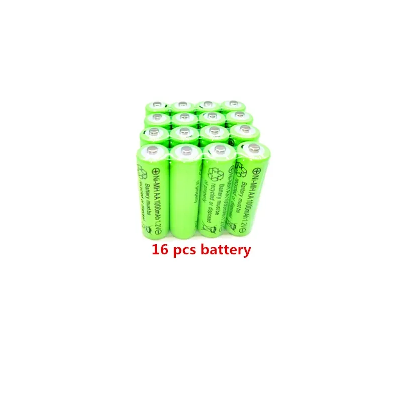 1.2V 1000mAh Ni-MH pre-charged Ni-MH rechargeable AA battery for CMARA microphone toy 4-40pcs Safe and Durable, True Capacity