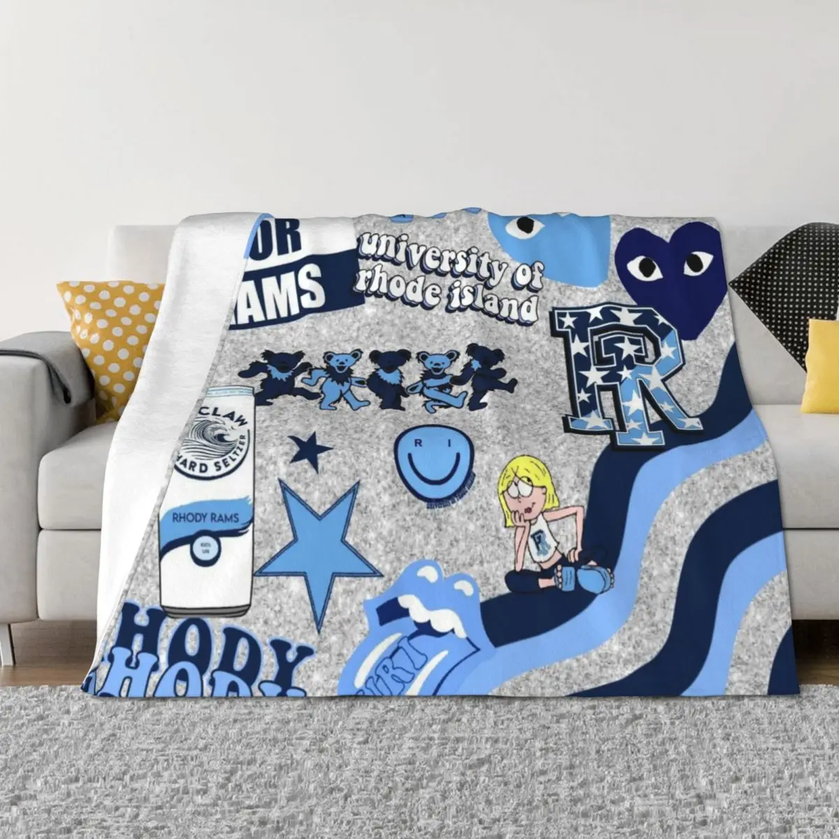 

URI Throw Blanket Designers warm winter manga Blankets