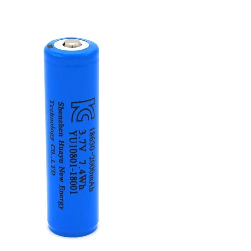 100PCS 18650 Lithium Battery 3.7V with Protection Board Rechargeable Li-ion Battery for Flashlights Power Tools and DIY Projects