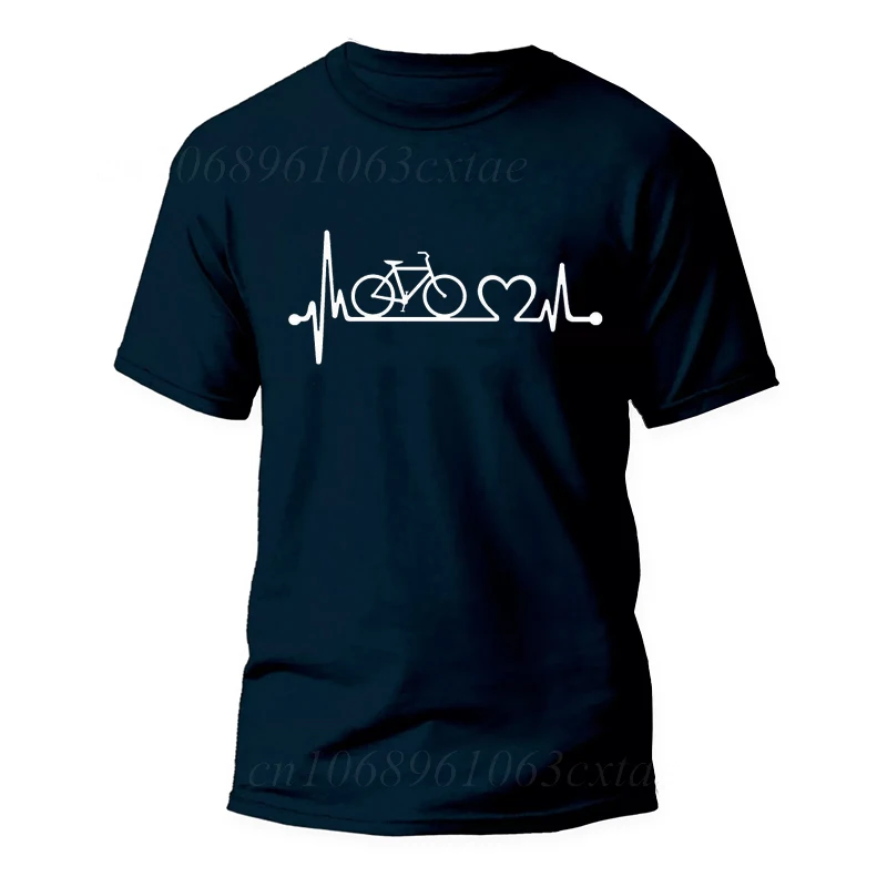 Cyclist Biking Lover T-Shirt Men Women Funny Tee Shirt Crewneck Mountain Bike Cycling Classic Short Sleeve Tshirt Gift Idea Tops