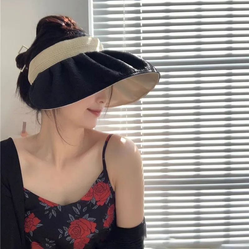 Sunscreen Hat Women's Summer UV Protection Shell Sun Hat Cycling Breathable Sun Hat Cover Face