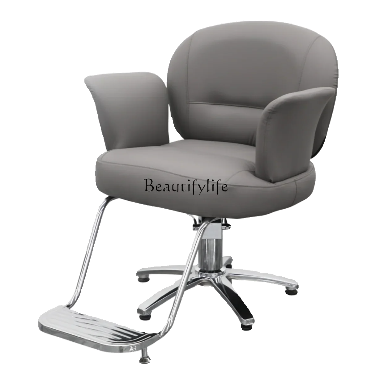 

New Barber Shop Hot Dyeing Hair Cutting Chair Modern Simple Lifting Hairdressing Chair